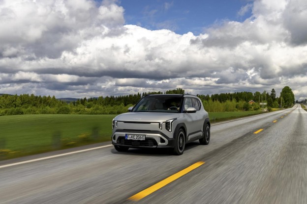 Nová Kia EV2 ako kompaktný elektromobil určený na každodenné jazdenie v meste aj mimo neho.